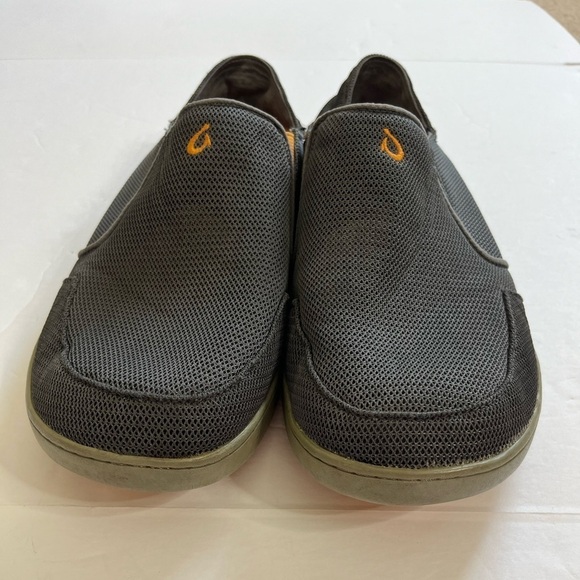 Olukai Nohea Mesh Gray Slip On Shoes Size 11 - Picture 2 of 8